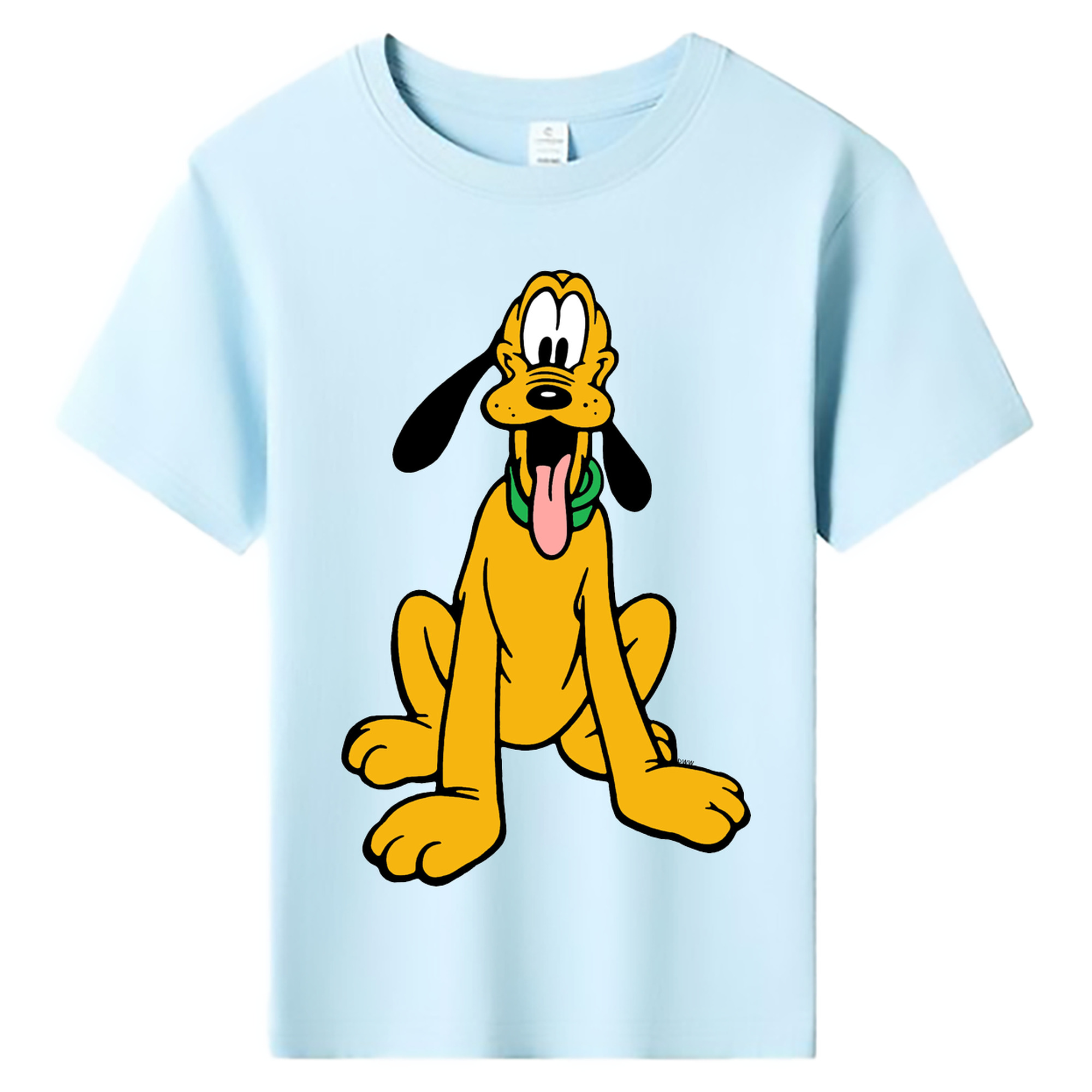 ミッキーマウス Mickey Mouse 綿100％キッズTシャツ（フロントプリント）
